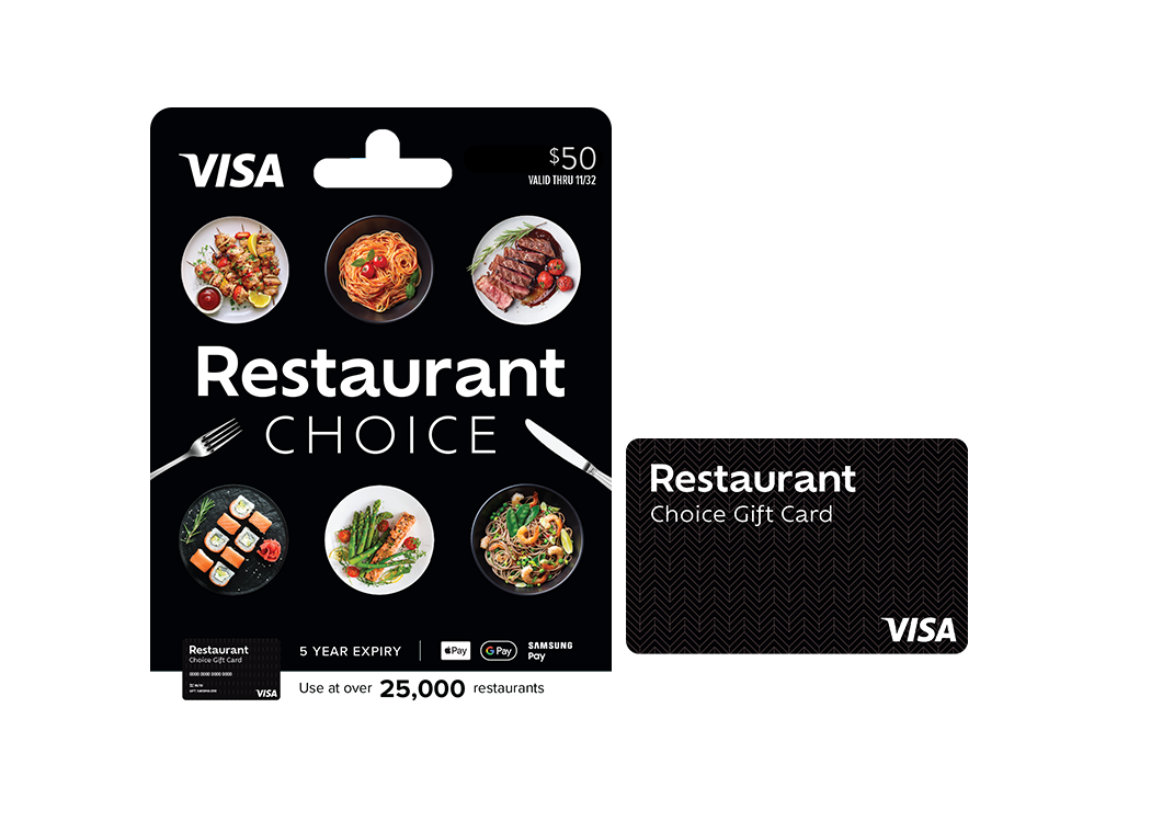 The dining out discount gift card